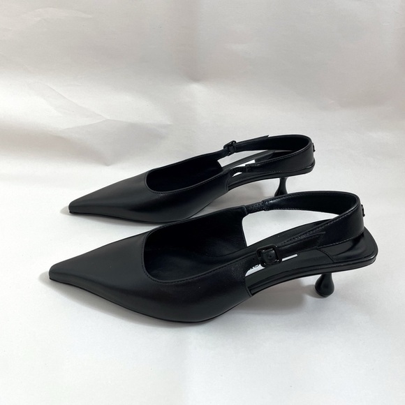 Jimmy Choo Amel 50 Nappa Sling Back Pumps - Picture 7 of 11